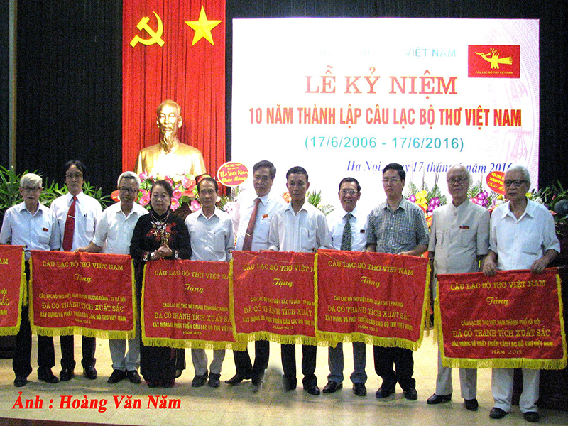 Lễ kỷ niệm 10 năm thành lập và phát triển CLB Thơ Việt Nam